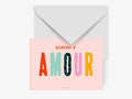 Carte Saint-Valentin beaucoup d'amour