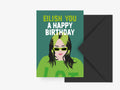 Carte d'anniversaire Billie Eilish