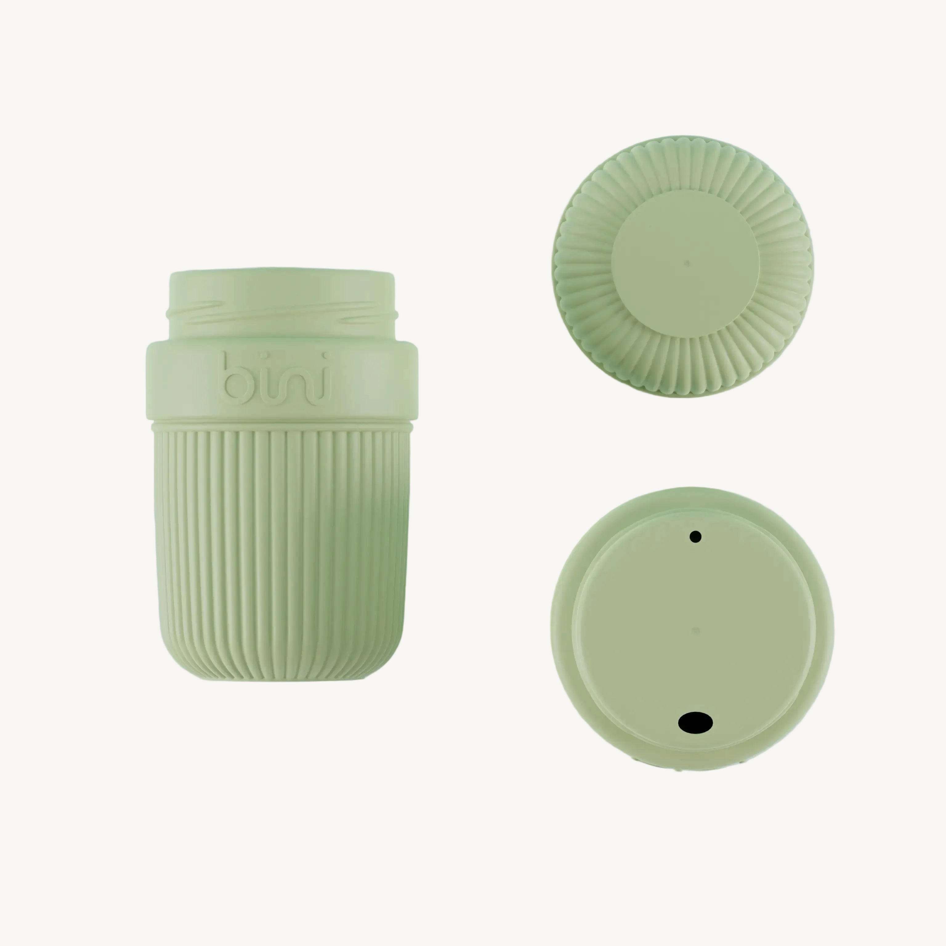 Bini mug vert amande