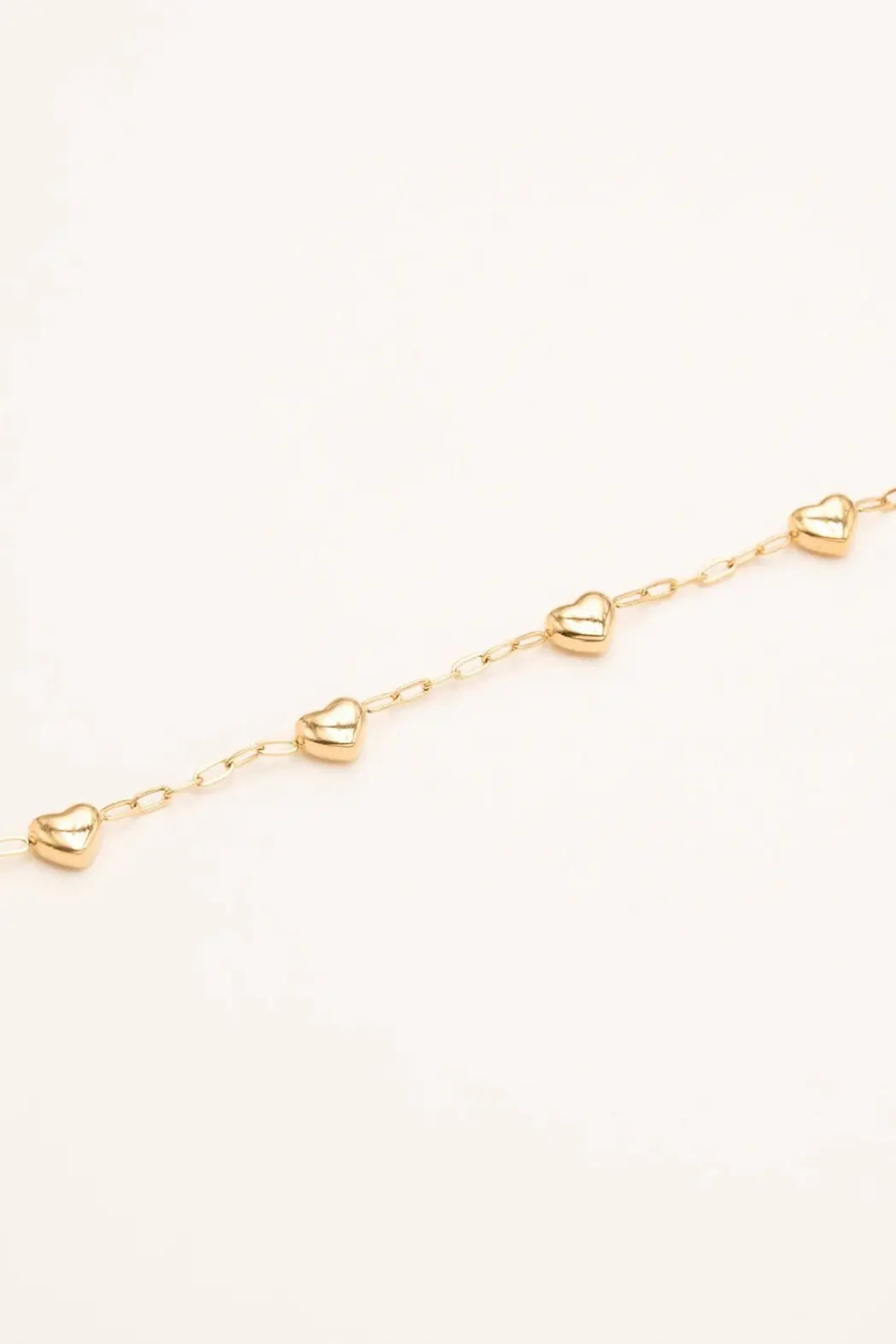 Maille bracelet coeurs Philia 