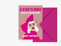 Carte d'anniversaire Lady Gaga