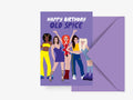 Carte d'anniversaire Spice Girls