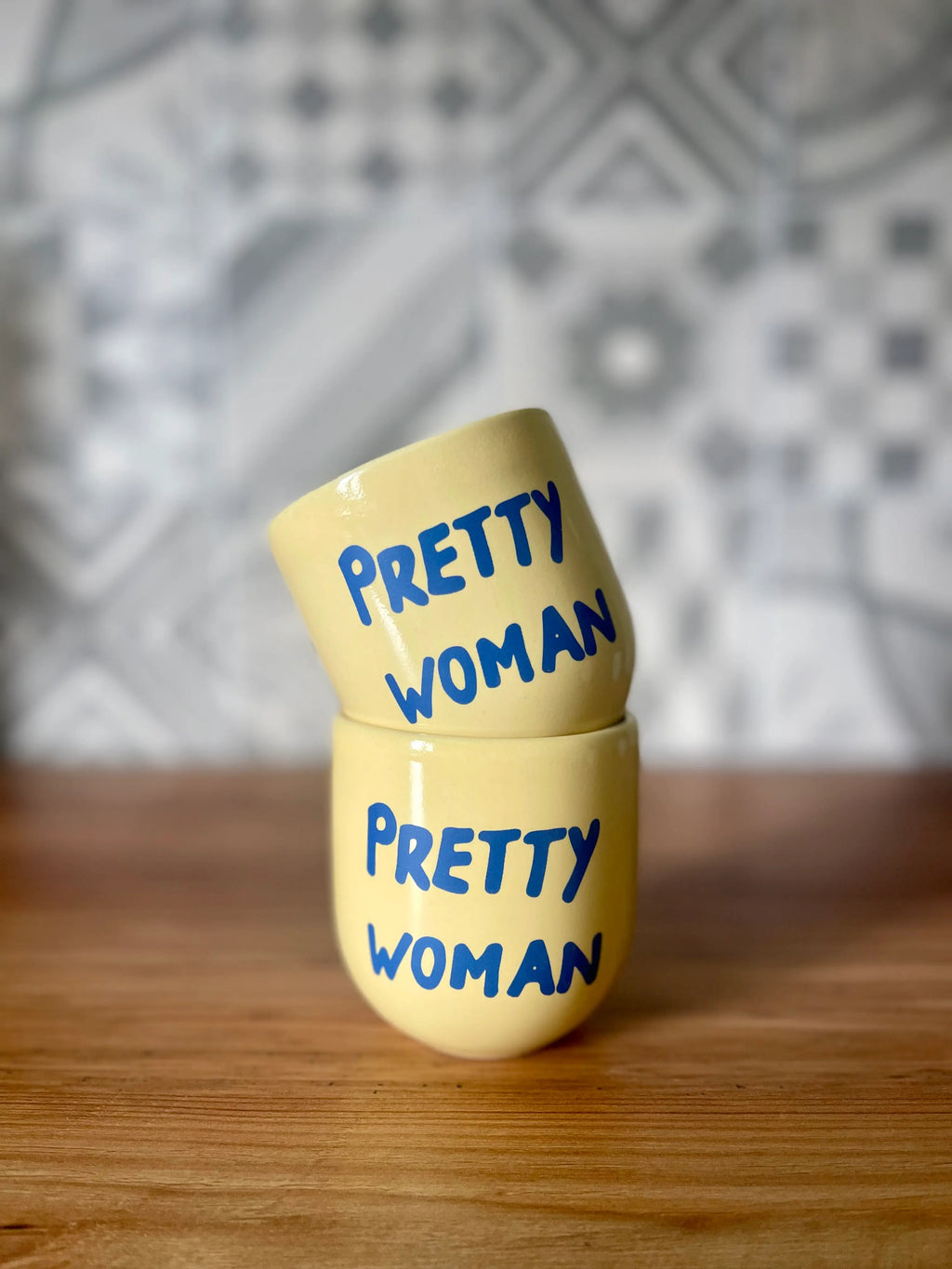 Tasses artisanales pretty woman