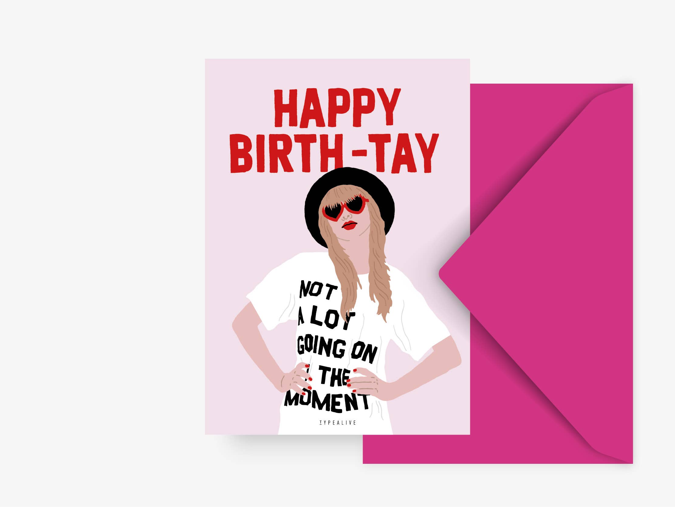 Carte d'anniversaire Taylor Swift