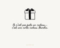 Carte cadeau Dunelia